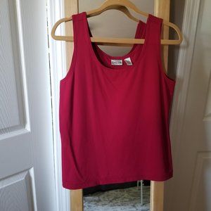 Chico's Scoop Neck Microfiber Tank (Size 2)